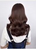 ロング韓国ヘアくびれヘア美髪_ba517581