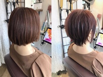 ハナレ バイ エフブンノイチ(hanare by 1/f)の写真/伸びかけも計算されたもちの良いステップボーンカット技術で、似合う×扱いやすいを叶える