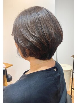 サンテ 東神奈川(Sante) 白髪ぼかしカラーショートボブ