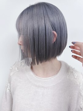 モリオフロムロンドン 原宿本店(morio from London) 【morio 原宿】★ハイトーングレージュ　ミニボブ★