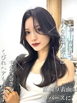 アマトウキョウ アユンチェ(AMA TOKYO×AYUNCHE)&nbsp;韓国ヘア　2wayバング  レイヤーカット くびれヘア  顔周り/