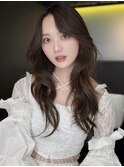 レイヤーカット フォワード巻き 韓国ヘア 顔まわり ワンホン
