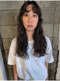 無造作パーマ