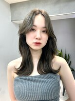 ヴェイン 渋谷(vain)&nbsp;オリーブカラー×レイヤースタイル