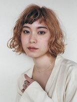 ピズム(PISM) チェリーブラウン/ふんわりカール/Aラインボブ/ショコラアッシュ