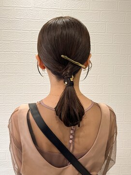 ミモザ シンサイバシ(Mimosa shinsaibashi) シンプルヘアセット