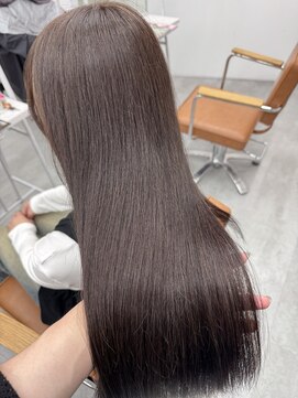 サロンドミルク 新百合ヶ丘店(salon de MiLK) ★ココアブラウンナチュラルブラウン暗めカラーデザインカラー