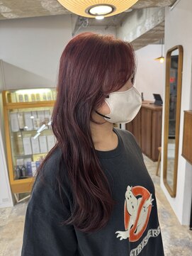 バブルス 溝の口(BUBBLES) チェリーレッドカラー【BUBBLES溝の口】