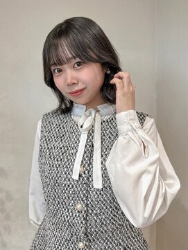 ゼスト 中野店(ZEST) 【ZEST中野/chihiro】 巻いても可愛いボブヘア