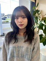 エンリッチヘア(enrich hair)&nbsp;レイヤーカット　チョコレートブラウンカラー