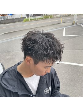 無造作ショートスタイル