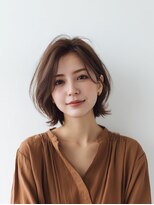 e.m.a プレミアムビューティーサロン 栄駅店(e.m.a PREMIUM BEAUTY SALON)&nbsp;ボブ/イメチェン/外ハネボブ/美髪/ワイドバング/髪型