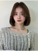 似合わせ韓国ワンカールボブタンバルモリ小顔バタフライカット