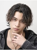 サーフカールルーズパーマフェザーパーマフェードラルフサーフ