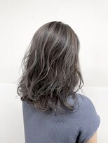 ノット(KNOTT)&nbsp;ミディアムレイヤーハイライトカラーグレージュカラー