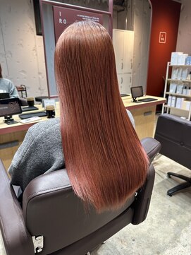 イロ(iro) 艶さらピンクブラウン