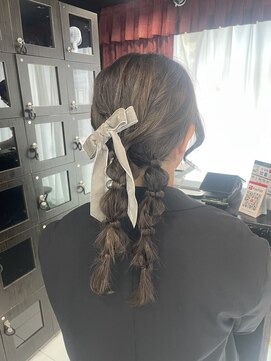 プライズ 錦糸町北口店(prize) 編み下ろしヘア/錦糸町ヘアメイク/ayaka
