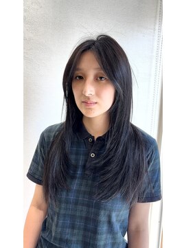 ジプソ(Gypso Hair salon) レイヤースタイル×カーテンバング