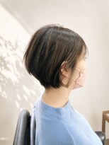 美容サニー ハイライトショートボブ