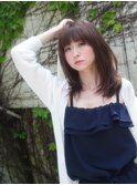 ♪抜け感セミディ♪【新小岩】