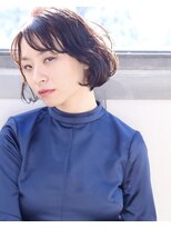 ヘア アンドメイク キヨシ(Hair and Make kiyoshi)&nbsp;kiyoshi/モード ＊シースルーバング・ピンクベージュ＊