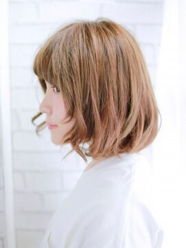 ヘアメイク ナル(hair make nalu) ニュアンスカールボブ