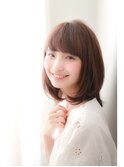 さらっとまとまる好印象鎖骨ボブ☆