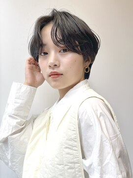 アンサム 経堂店(UNSOME) ハンサムショート/センターパート