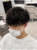 波巻きスパイラルパーマ×ツイストスパイラル