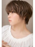 □大人可愛いミニボブ小顔束感ショート101-3戸頭10代20代30代