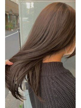 ロフティー 清澄白河(LOFTY) ラベンダーベージュ/ロングヘア/艶髪/髪質改善/清澄白河/錦糸町