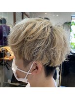 ヌーバイアンドライフ(NU. by and life)&nbsp;ブロンドマッシュ[ハイトーンカラー/シルキーベージュ]