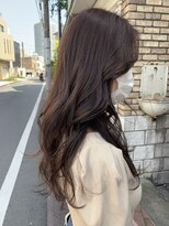 ロイジー(roijir)&nbsp;表参道roijir顔周りレイヤー×バイオレットグレージュ