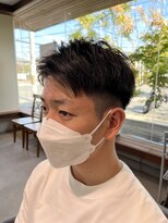 アンプヘアー 桂店(unpeu hair)&nbsp;ダウンパーマメンズショート