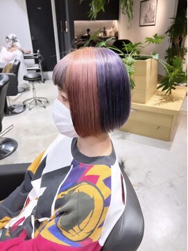 エイト 藤沢店(EIGHT fujisawa) EIGHT fujisawa 藤沢店　柳原秀　ツートーンカラー［藤沢］