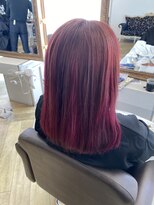 コワファースト 大分(COIFF1RST)&nbsp;ピンクメッシュ