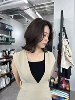 アット(at...)&nbsp;レイヤーカット　くびれヘア　韓国風