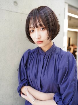 ニコ トウキョウ ヨコハマ(nico) ボブ/切りっぱなしボブ/顔まわりレイヤー