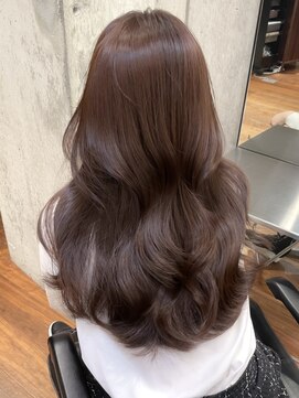 サイン 渋谷(SIGN) レイヤーカットイヤリングカラーインナーカラーケアブリーチ