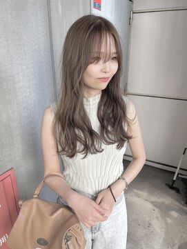 アグ ヘアー ループ 矢場町店(Agu hair loop) ブリーチ無しナチュラルベージュ♪