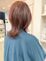 キャアリー(Caary)&nbsp;福山市美容室Caary20代30代40代外ハネレイヤーウルフヘア