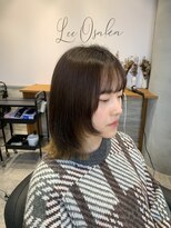 リーオオサカ(Lee Osaka)&nbsp;レイヤーカット×インナーカラー