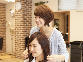 オーガニック 前橋吉岡店(Organic)の写真/【国産高級オーガニックカラー剤を使用】肌に優しいオーガニックカラー使用◇プチプラで何度でも通える♪