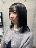 【iFY 大川】ミディアムレイヤー×ブルーブラック