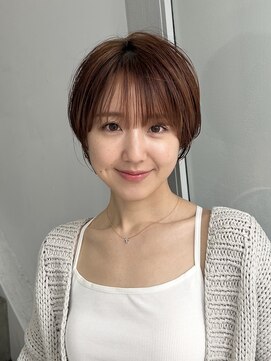 クロト(Clotho) ショートカット/髪質改善縮毛矯正白髪ぼかしレイヤーカラーボブ