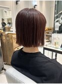プツッとボブ 艶カラー 【銀座】福田