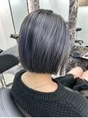 バレイヤージュ/ブルーシルバー