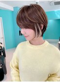 大人ショート/ショートボブ/レイヤーショート/10代/20代/30代