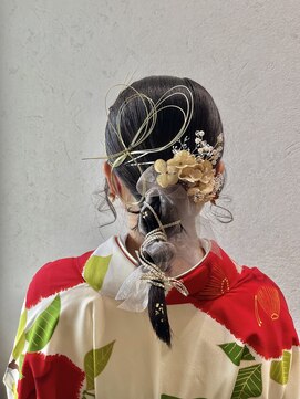 シャルムバイケンジ(Charm.by KENJE) 【ポニーテール】成人式/卒業式/結婚式/ヘアセット/アレンジ