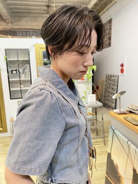 ヌード(NUDE) NUDE10代20代30代40代 ハンサムショート パーマショート